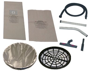 Accessories for antistatic/ATEX vacuums