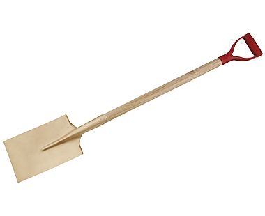Ex1007 Non-Sparking, Non-Magnetic Edging Spade with D-Grip