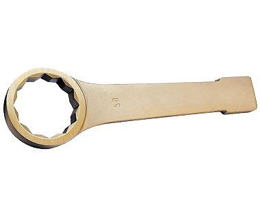Ex201 Non-Sparking, Non-Magnetic Box End, Single Wrench - 12-Point