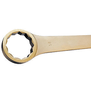Ex201 Non-Sparking, Non-Magnetic Box End, Single Wrench - 12-Point