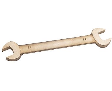 EX205S-025UB UNITEC 7/8 Wrench Open END W/PIN C.S Copper 