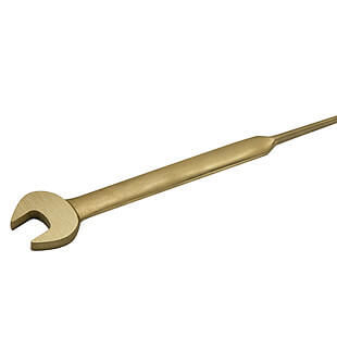 Ex205S Non-Sparking, Non-Magnetic Construction Wrench with Pin (Open End)