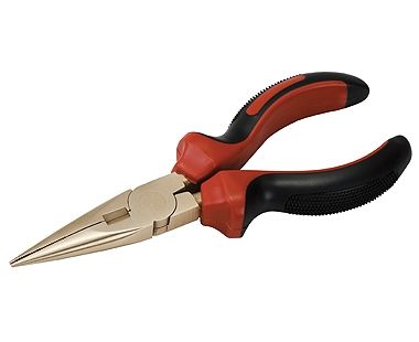 Ex611 Long Nose Pliers with Side Cutter, DIN ISO 5745