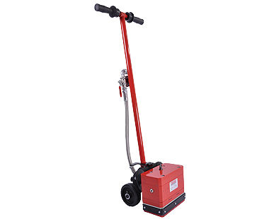 11-head air-powered concrete floor scabbler