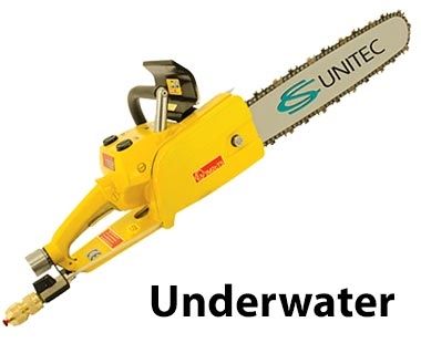 Underwater Pneumatic Chain Saw
