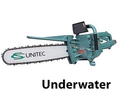 underwater pneumatic chain saw 4hp